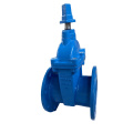 high quality cast iron metal seated gate valve, rising stem